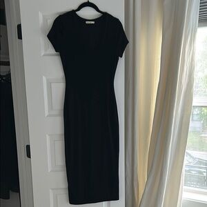 Marine layer black dress